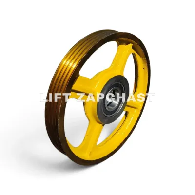 Відвідний блок ліфта 400x4x10 OTIS з підшипниками F0263BF3
