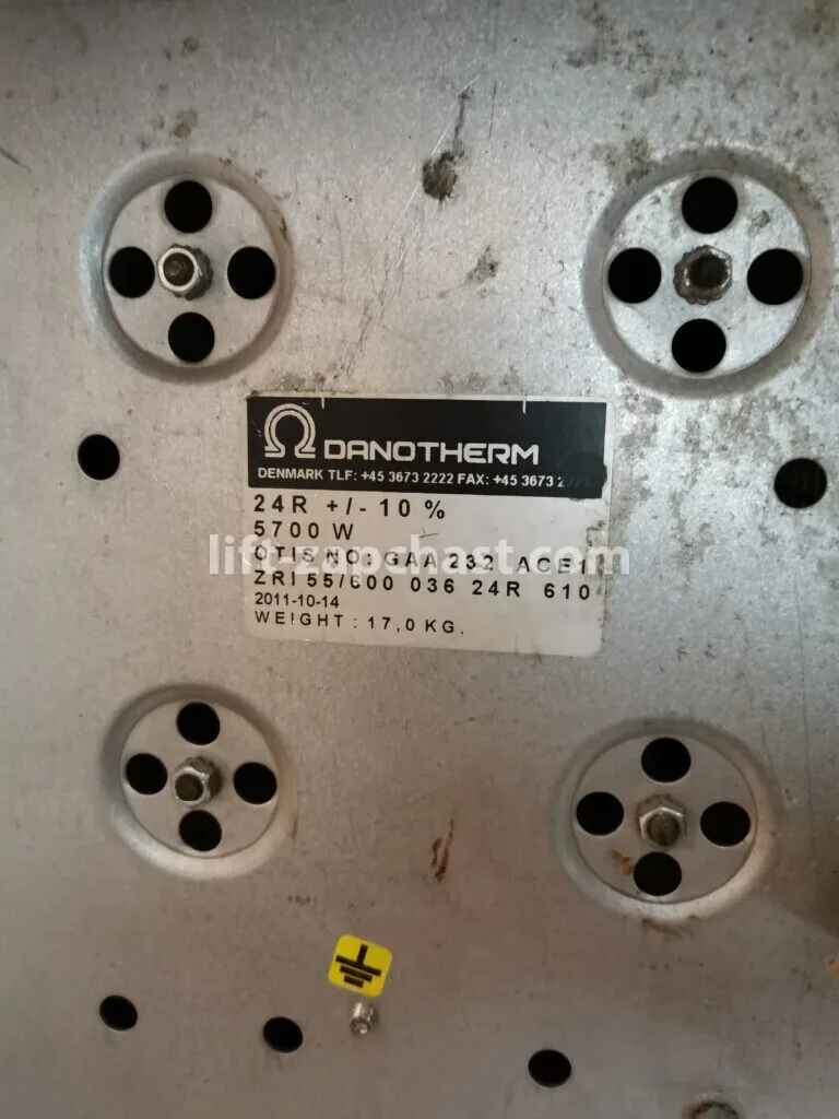 Блок резисторов лифта для частотника 15KW OTIS GAA232ACE1